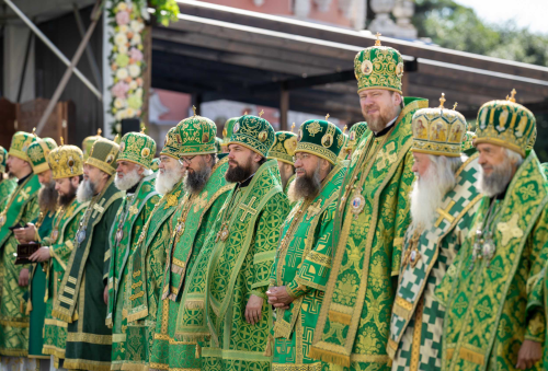 В день памяти преподобного Сергия Радонежского митрополит Арсений сослужил Предстоятелю Русской Церкви за Литургией в Троице-Сергиевой лавре