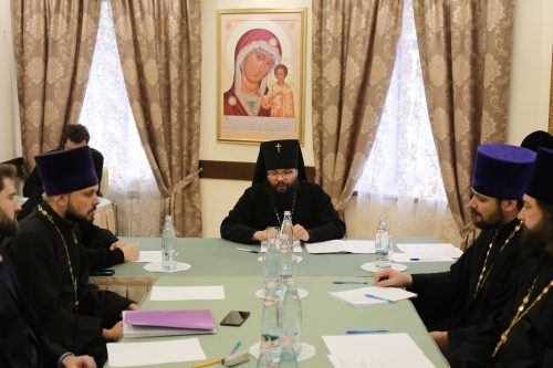 В Северо-Восточном викариатстве прошел оргкомитет по проведению окружных Рождественских чтений