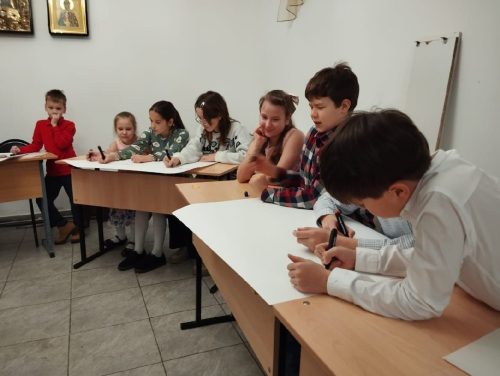 «Богословская викторина» в воскресной школе храма святой равноапостольной княгини Ольги в Останкино