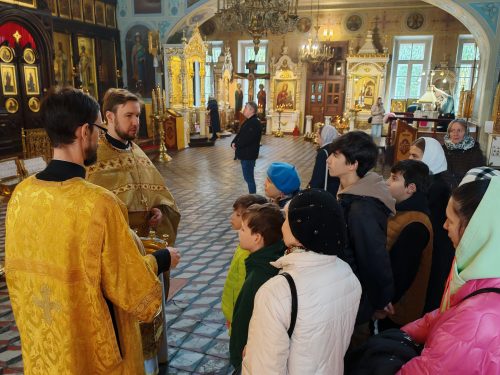 Новый учебный год начался в воскресной школе центрального храма Троицкого благочиния