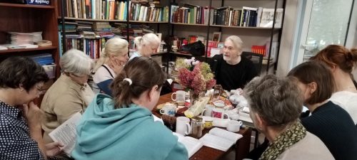 Начался новый учебный год в Просветительском центре «Путь Жизни» для взрослых воскресной школы «Покров» храма святого благоверного князя Димитрия Донского в Раеве