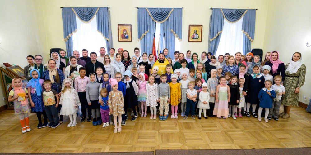 В воскресной школе при храме Живоначальной Троицы в усадьбе Свиблово начались занятия