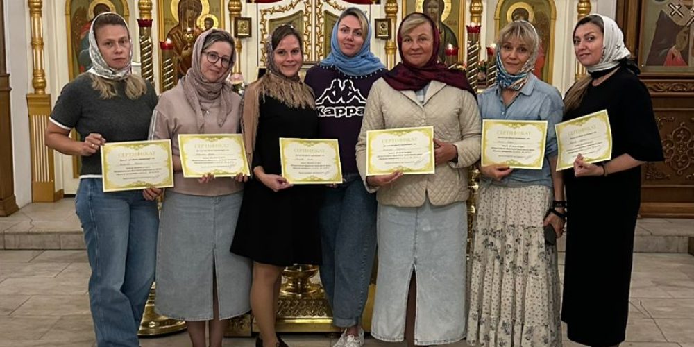 Обучение в школе флористики «Отрада» при храме святителя Николая Мирликийского в Отрадном