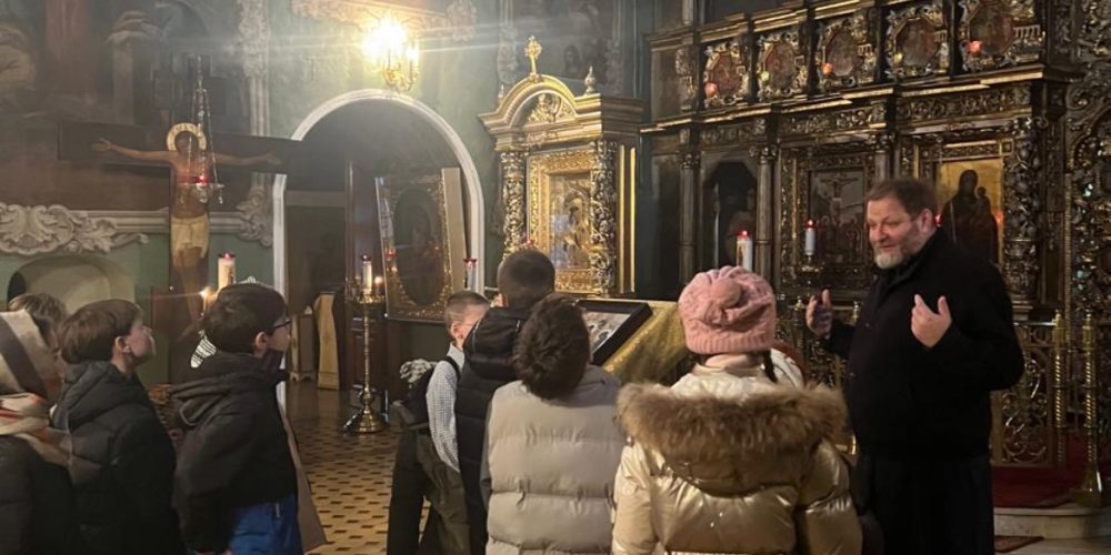 Гостями храма Живоначальной Троицы в Останкино стали ученики частной школы «Венда»