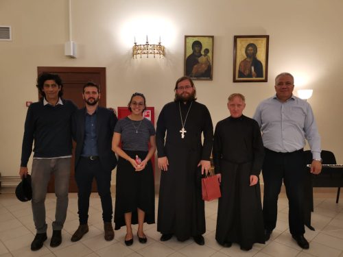 Делегация консульства Кубы посетила храм иконы Божией Матери «Неопалимая Купина» в Отрадном