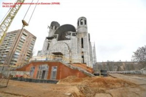 Храм равноапостольных Мефодия и Кирилла в Ростокине планируется достроить в этом году