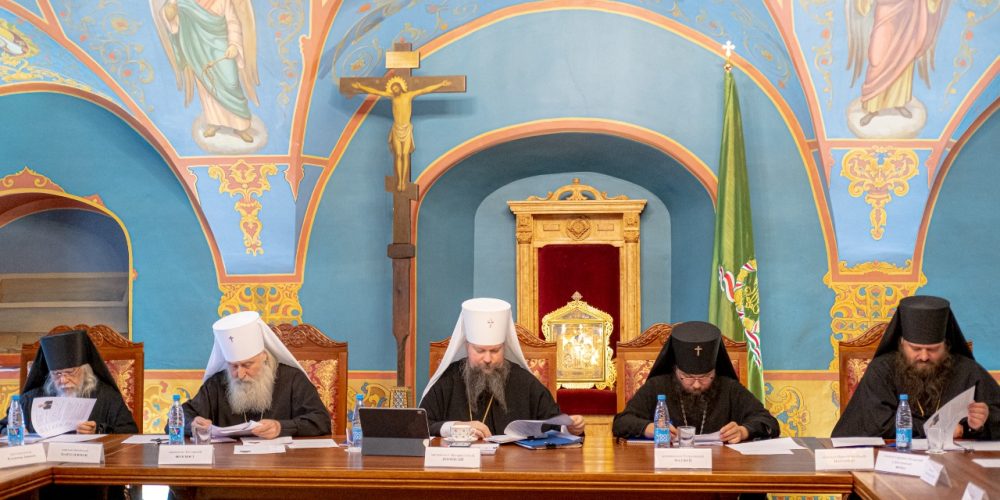 Архиепископ Егорьевский Матфей принял участие в заседании Епархиального совета города Москвы