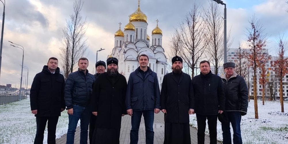 Митрополит Арсений принял участие в итоговом совещании по вопросу возведения храма Успения Пресвятой Богородицы в Останкине