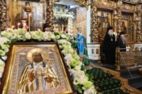 Слово Святейшего Патриарха Кирилла в годовщину интронизации святителя Тихона после молебна в Донском монастыре