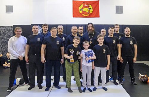 I епархиальный турнир по боевому фехтованию состоялся на территории храма Собора Московских святых в Бибиреве