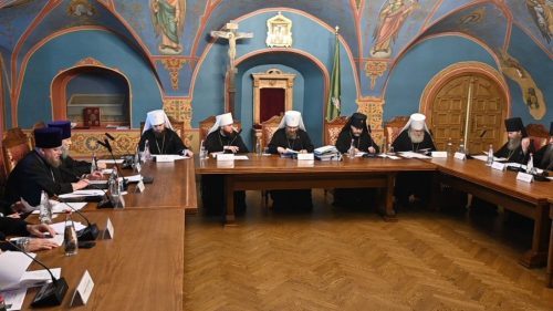 Митрополит Арсений принял участие в заседании Епархиального совета города Москвы