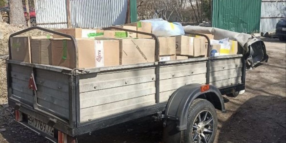 Гуманитарная помощь в зону СВО храма Ризоположения в Леонове