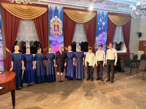 Детско-юношеский хор храма Владимирской иконы Божией Матери в Виноградове выступил на концерте в Обнинске