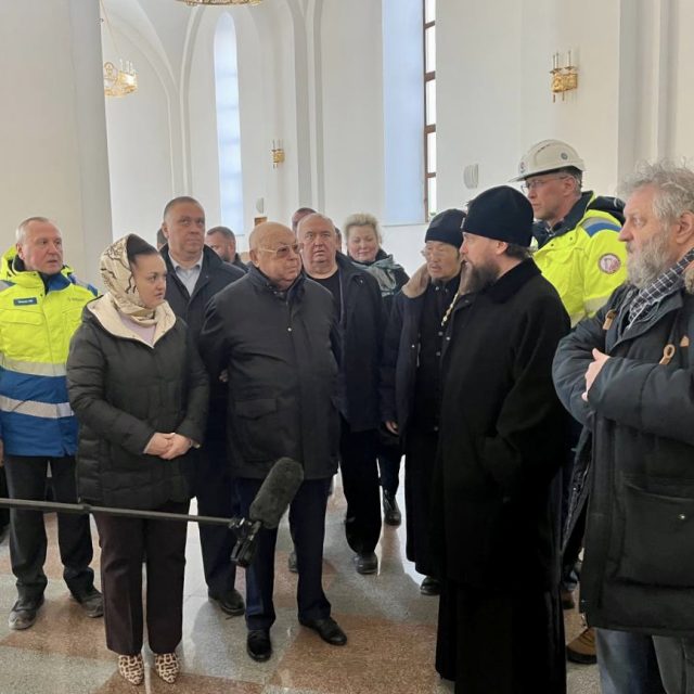 Митрополит Арсений принял участие в объезде строящихся храмов СВАО