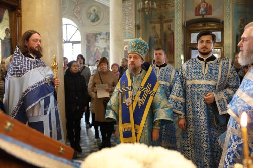 Благовещение Пресвятой Богородицы в храме Представительства Казахстанского Митрополичьего округа