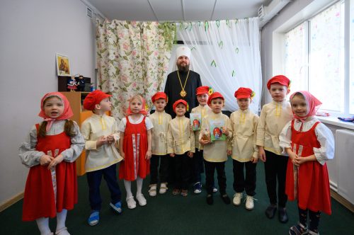 В Православном детском саду викариатства отпраздновали Пасху