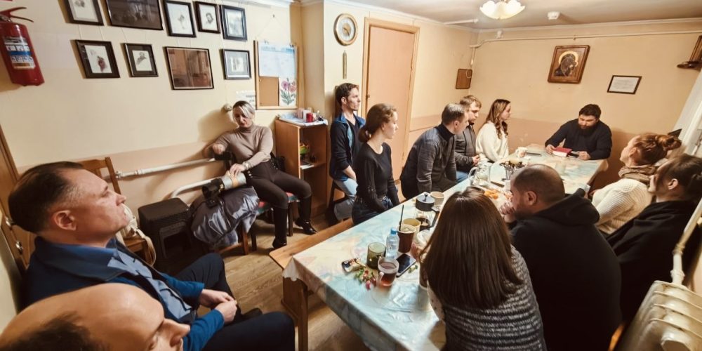 В храме Положения Ризы Пресвятой Богородицы во Влахерне, в Леонове состоялась лекция, посвященная православному учению о человеке