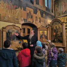 Гостями храма Успения Пресвятой Богородицы в Архангельском-Тюрикове стали ученики школы №709