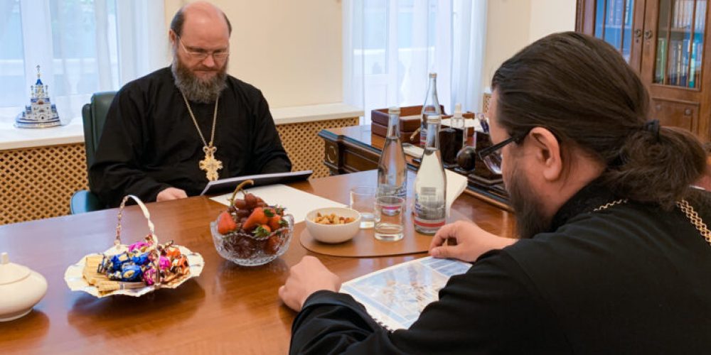 В Финансово-хозяйственном управлении обсудили вопросы строительства храмов в Северо-Восточном викариатстве