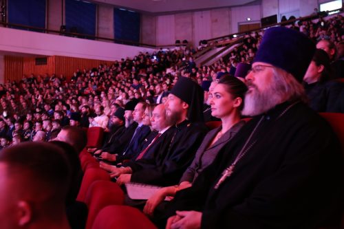 Пленарное заседание X Окружных Рождественских образовательных чтений Северо-Восточного и Юго-Восточного викариатств г. Москвы прошло в актовом зале МГСУ