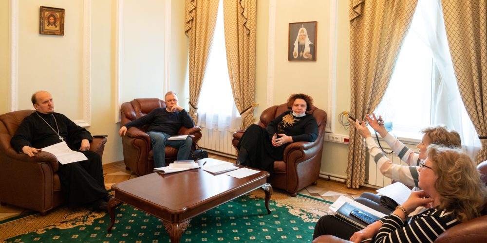 В ФХУ состоялось совещание по строительству храма равноапостольных Мефодия и Кирилла в Ростокине