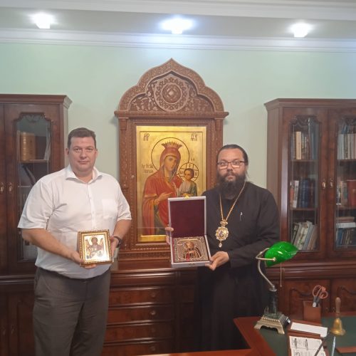 27 июля 2021 года, в усадьбе Свиблово состоялась встреча архиепископа Егорьевского Матфея с полковником полиции Строгановым Константином Юрьевичем, начальником Управления внутренних дел по Северо-Восточному административному округу ГУ МВД России по г. Москве.