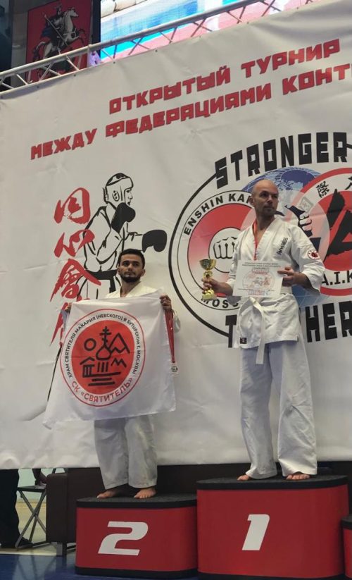 Прихожанин храма свт. Макария (Невского) принял участие в турнире по контактному карате «Stronger Together»