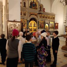 Ученики 4 класса школы №1554 посетили храм иконы Божией Матери «Неопалимая Купина» в Отрадном