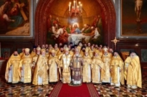 Патриаршая и синодальная грамота о восстановлении единства Архиепископии западноевропейских приходов русской традиции с Русской Православной Церковью