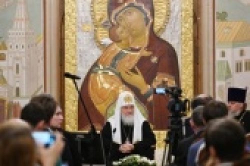 Ответы Святейшего Патриарха Кирилла на вопросы молодых реставраторов и волонтеров, восстанавливающих храмы