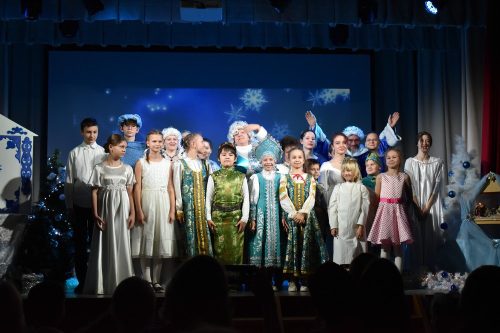 Рождественский праздник воскресной школы «Виноградинка» храма Владимирской иконы Божией Матери