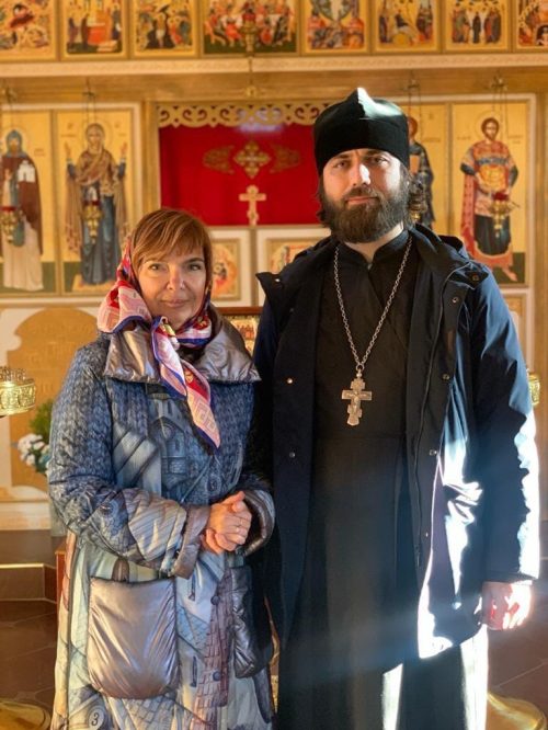 Состоялась встреча иерея Димитрия Киосе с главой управы района Лианозово