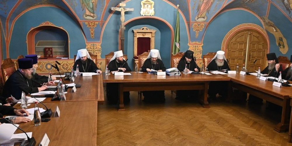 Митрополит Арсений принял участие в заседании Епархиального совета города Москвы