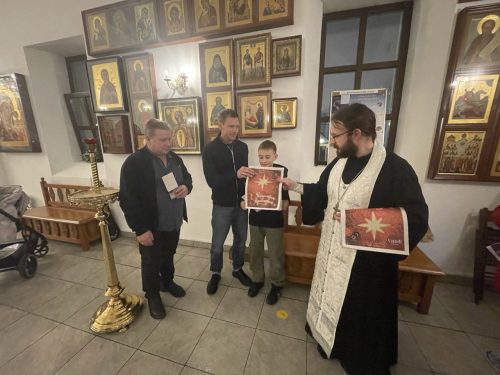 В праздник Рождества Христова и в дни попразднства в храме святой равноапостольной великой княгини Ольги в Останкине прошли миссионерские акции