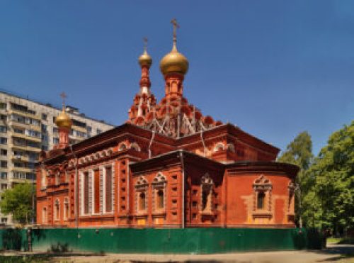 Префектура СВАО благоустроит территории, прилегающую к храму Живоначальной Троицы при бывшем приюте Бахрушиных