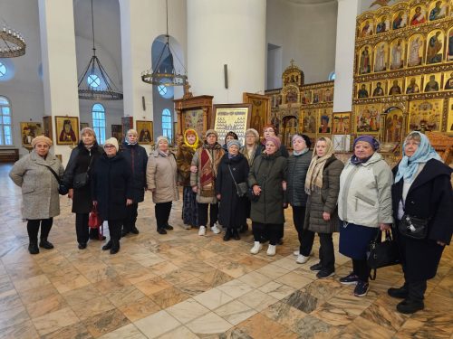 Общественные советники района Бибирево с экскурсией посетили храм преподобного Сергия Радонежского в Бибиреве