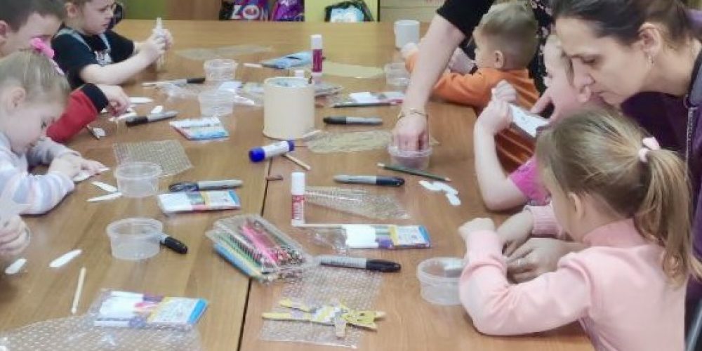 Мастер-класс для воспитанников воскресной школы храма иконы Божией Матери «Живоносный Источник» в Бибиреве