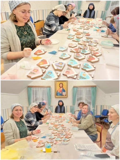 В воскресной школе храма святых мучеников Адриана и Наталии в Бабушкине активно готовятся к Рождеству