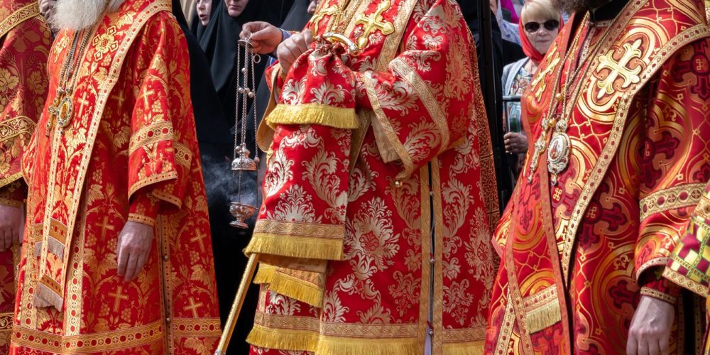 В праздник Собора новомучеников, в Бутове пострадавших, митрополит Арсений сослужил за Литургией на Бутовском полигоне