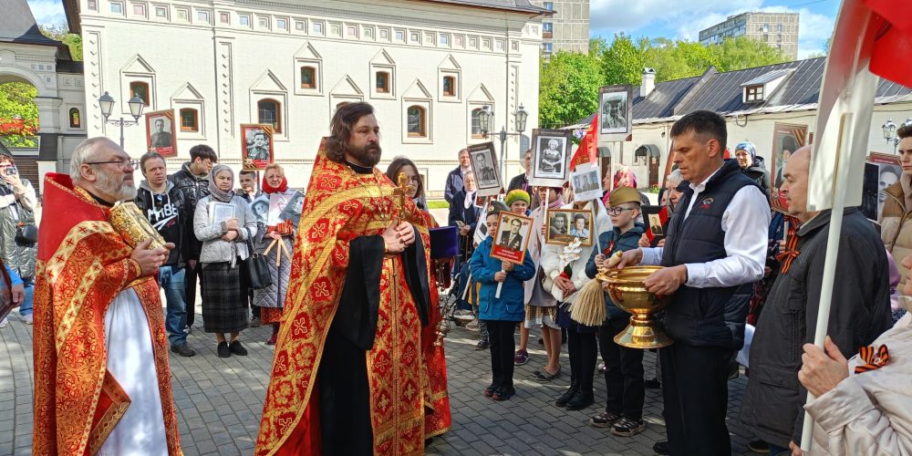 В храме преподобного Серафима Саровского в Раеве прошли торжественные мероприятия, посвященные Дню Победы