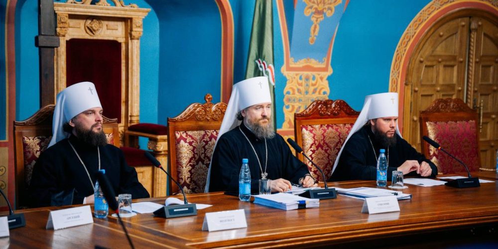 Митрополит Арсений принял участие в заседание Епархиального совета города Москвы