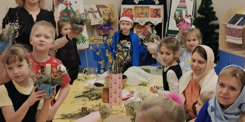 В воскресной школе при храме иконы Божией Матери «Неопалимая Купина» в Отрадном начались занятия