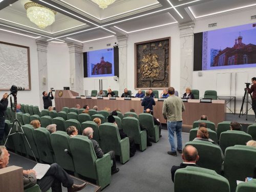 Митрополит Арсений принял участие в совещании по вопросу строительства храмов Северо-Восточного Московского викариатства