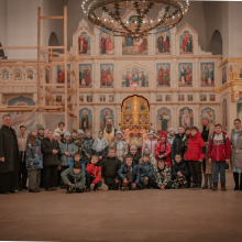 Сразу три четвёртых класса школы №1539 посетили с экскурсией храм Живоначальной Троицы при бывшем приюте Бахрушиных