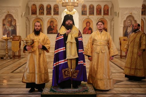 Архиепископ Егорьевский Матфей совершил молебен перед началом экспедиции проекта «Общее Дело. Возрождение деревянных храмов Севера»