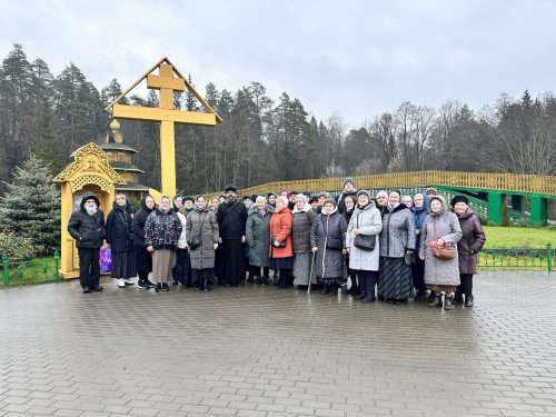 Прихожане храма иконы Божией Матери «Живоносный источник» в Бибиреве совершили паломничество в Дивеево
