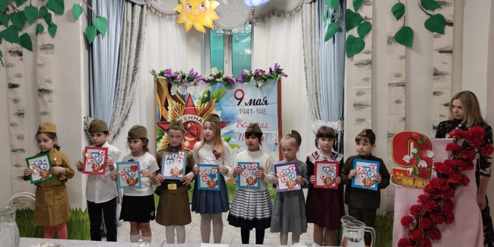 В воскресной школе храма святителя Николая Мирликийского в Отрадном отметили День Победы