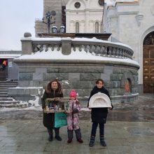 Воспитанница духовного центра развития детей при храме Тихвинской иконы Божией Матери в Алексеевском стала призером конкурса «Рождественский вертеп»