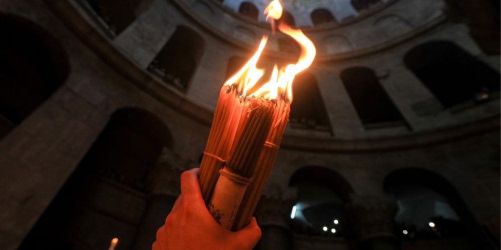 Благодатный огонь можно будет получить в храме иконы Божией Матери «Нечаянная Радость» в Марьиной роще