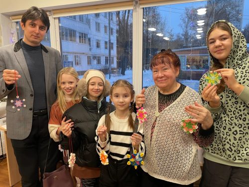 Активный день в воскресной школе храма Живоначальной Троицы при бывшем приюте Бахрушиных